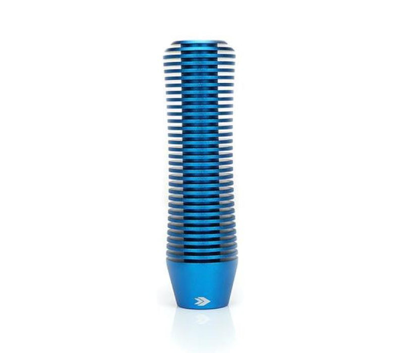 NRG Shift Knob Heat Sink Curvy Short Blue