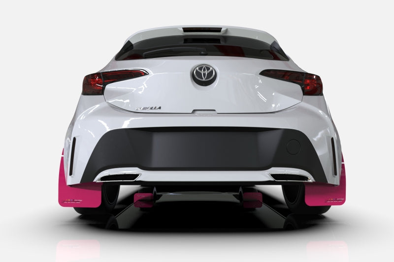 Rally Armor 13-16 Dodge Dart Pink Mud Flap BCE Logo