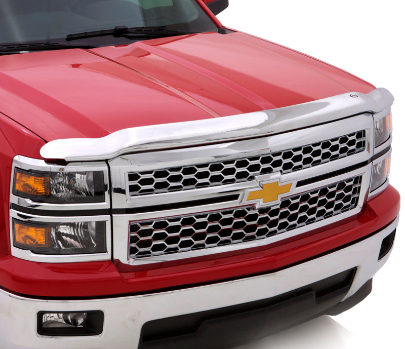 AVS 15-20 Ford F-150 (Excl. Raptor) High Profile Hood Shield - Chrome