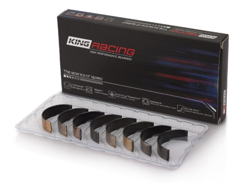 King Engine Bearings Mitsubishi 4G63/4G64 6 Bolt 1st Gen DSM Performance Rod Bearing Set - Size STD