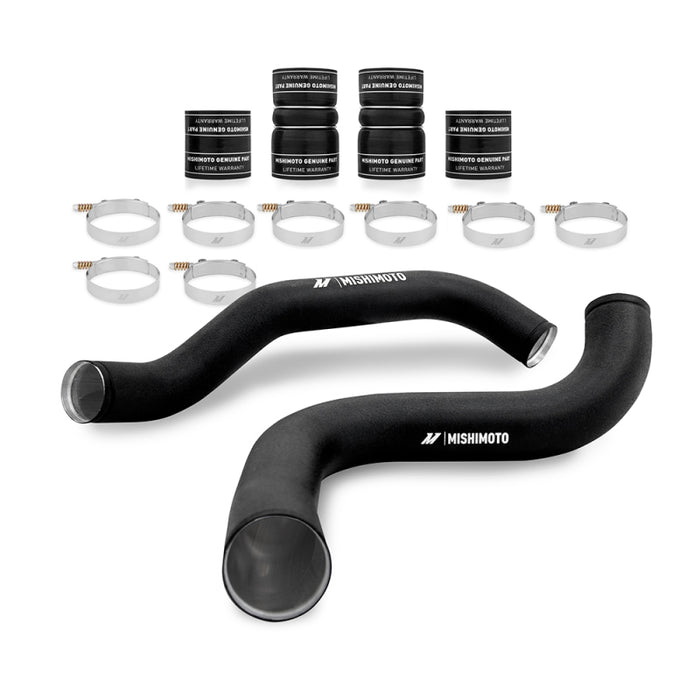 Mishimoto 99-03 Ford 7.3L Powerstroke PSD Black Intercooler Kit w/ Black Pipes