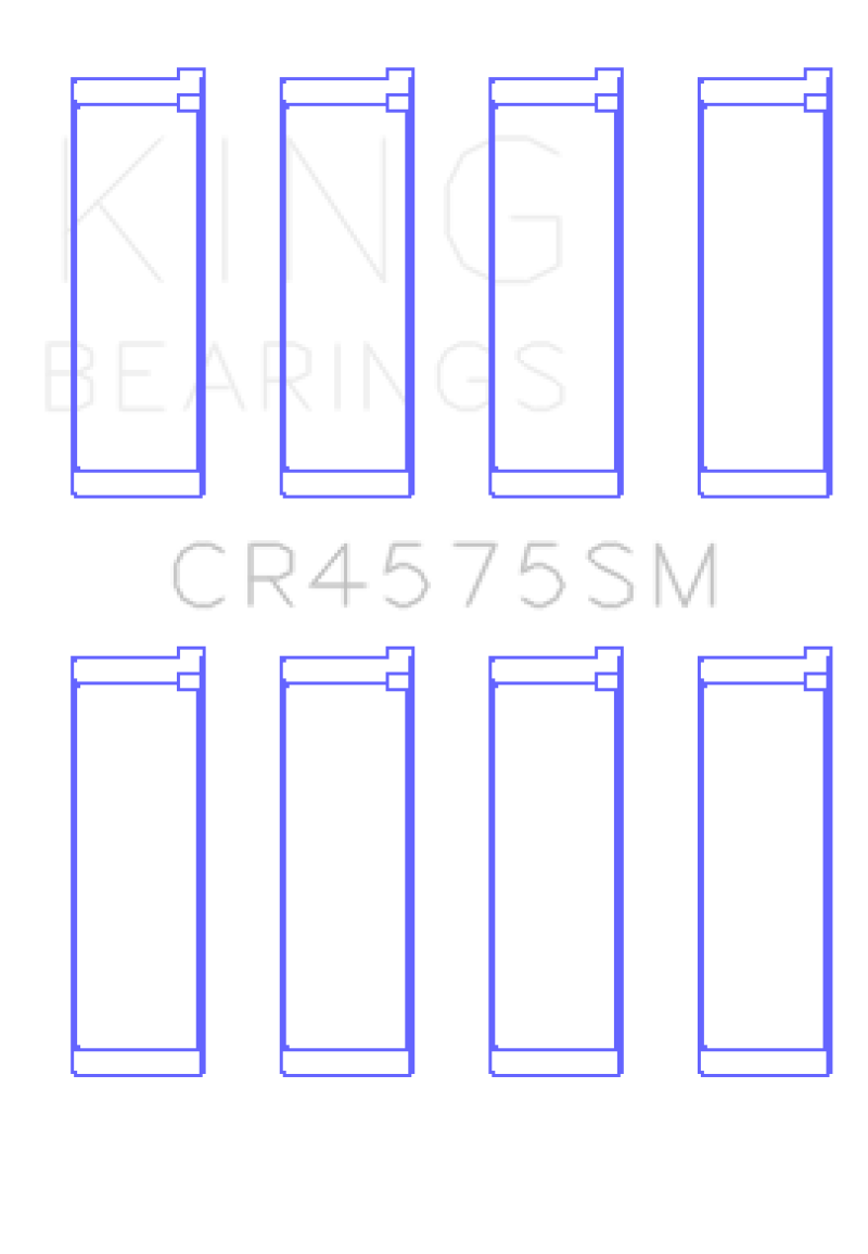 King Engine Bearings Hyundai i30 G4FC (Size +.50mm) Connecting Rod Bearing Set