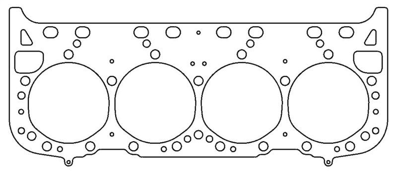 Cometic 92-96 GM LT1 Small Block 4.040 inch Bore .092 inch MLS-5 Headgasket (w/Valve Pockets)