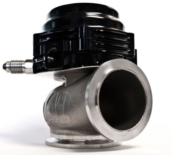 Tial MVS 38mm Universal External Wastegate V-Band Black MVS38-BLK