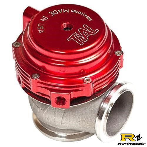 Tial MVS 38mm Universal External Wastegate V-Band Red MVS38-RED